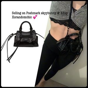 SOLD ❌ Balenciaga Neo Nano tote City Bag 🔥SOLD